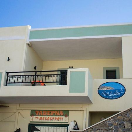 Ferienwohnung Sun & Sea Mochlos Exterior foto